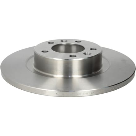 Remschijf ABE C4P012 achter, compleet, 1 stuk