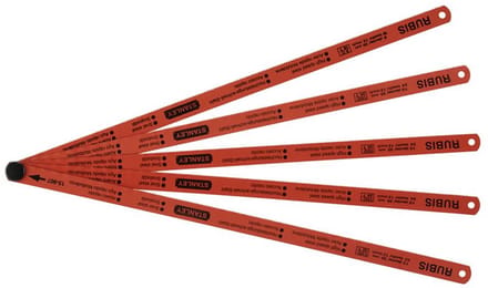 Stanley Metaalzaagblad 300mm - Mix (5 stuks/kaart)
