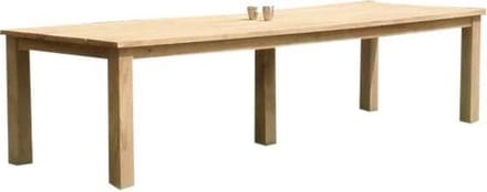Old Java dining tuintafel 320x110xH79 cm teak