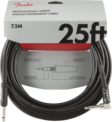 Fender professionele gitaarkabel 7,5 m - hoge kwaliteit