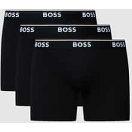 Boxershort met logo in band in een set van 3 stuks, model 'Power'