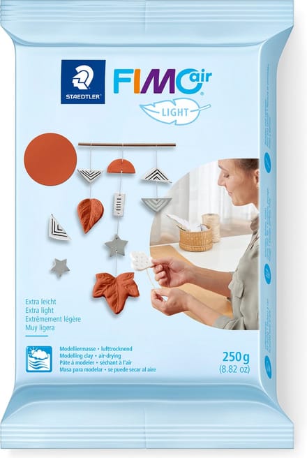 FIMOair light - luchtdrogende boetseerklei - 250g - Terracotta