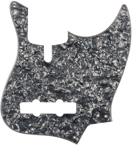 Boston M4V-410-PB pickguard, Sire Marcus Miller V-series 4-string, 4 ply, pearl black