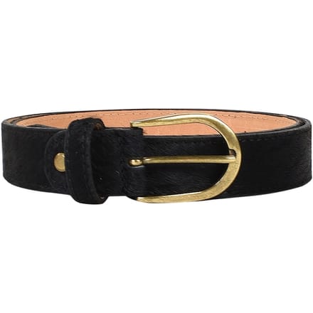 Alberta-leren riem met geschenkzakje