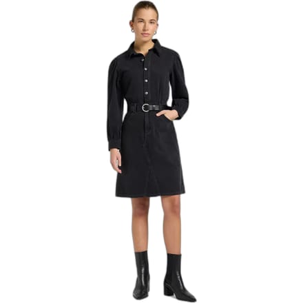 Lee 112370995 Lang Mouw Jurk Zwart S Vrouw