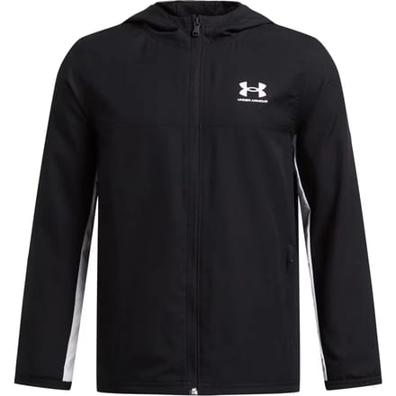 Under Armour Rival Woven Trainingspakken Kinder - Zwart - Maat 122 - 127 CM - Poly Woven