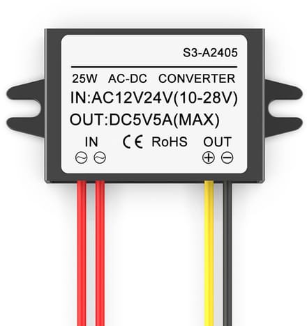 ONF3 - Buck Converter - Waterproof AC-DC Voeding - 25W - 12V 24V omvormer - Efficiënte energieomzetting - Compact formaat - Geschikt voor divers...