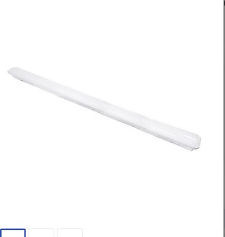 INTERLight LED waterdicht armatuur met sensor koelwit 4000K 60W 150cm (IL-WP15060K4S)