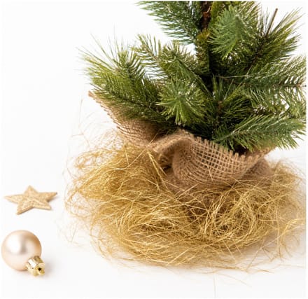 Benson Engelenhaar - 2x 20 gr - goud - kerstversiering - kerstboomversiering - glinsterend