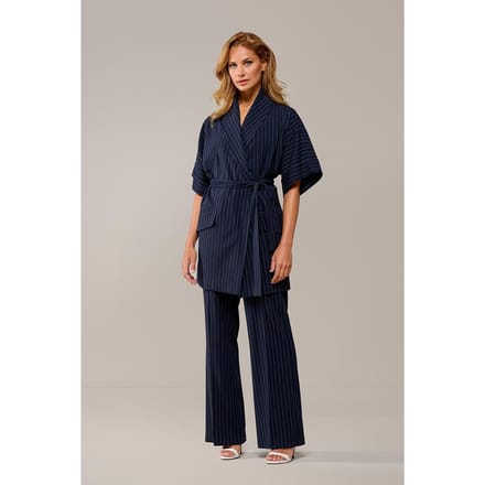Roseline Blazer Navy / Off White