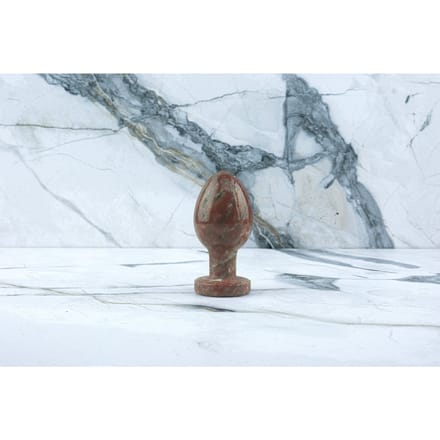 Kristall Buttplug Eva - Roter Jaspis