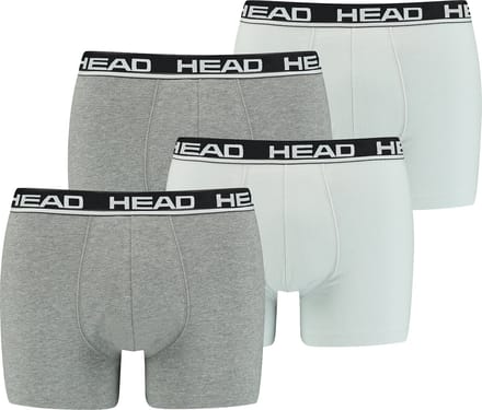 BOXERS Set van 4 hoofd-basisboxerbroeken voor heren, ondergoed, ondergoed