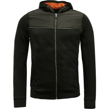 Sergio Tacchini Iraklen Zip Up Heren Track Top Jas Zwart 37680 171 A51A