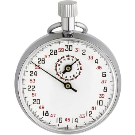 TFA Dostmann 38.1021 Analoge stopwatch Zilver