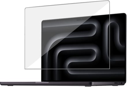 ChiGuard Screenprotector Geschikt voor MacBook Air / Pro 13 inch Screenprotector - Beschermglas - Curved - GuardCover