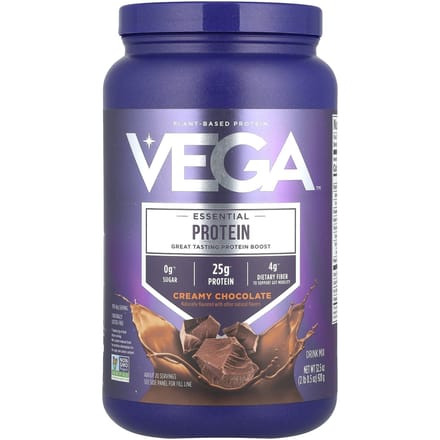 Vega, Protéine Originale Végétale, Chocolat Crémeux, 2 lb 0,5 oz (920 g)