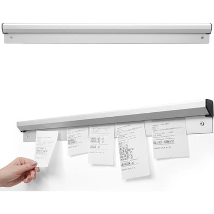 Bande de poinçonnage pour bons de commande en aluminium, longueur 915 mm HENDI 513712