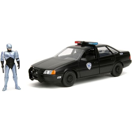 Robocop 1986 Ford Taurus W/Figure 1:24 Jada Toys