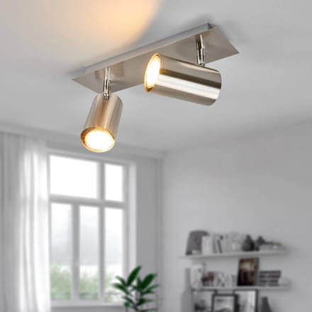 Trio Lighting Halogeen plafondstraler Dora met twee lichtbronnen