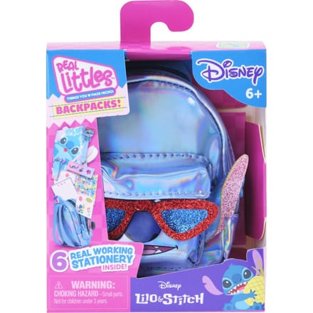 Disney Lilo & Stitch Real Littles Mini-Backpack with Accessories