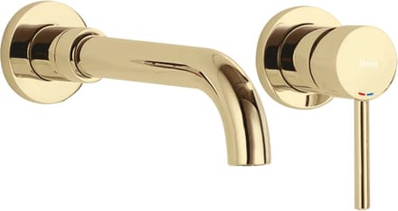Rea Lungo Long Gold + Box - Inbouw Wastafelkraan - Goud