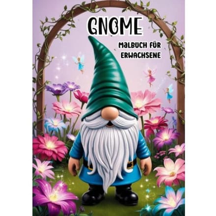 Gnome - Ausmalen Für Erwachsene - Malbücher Für Erwachsene
