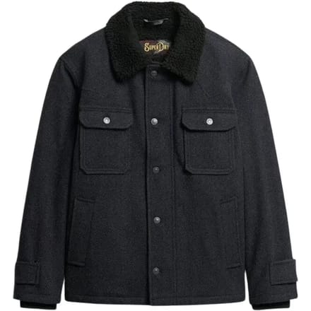 Superdry - The Merchant Store-Wollen Chore jas - Heren - Jassen