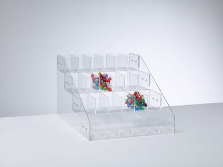 DISPLAYZ  - Vitrinekast - Transparant - Acrylglas
