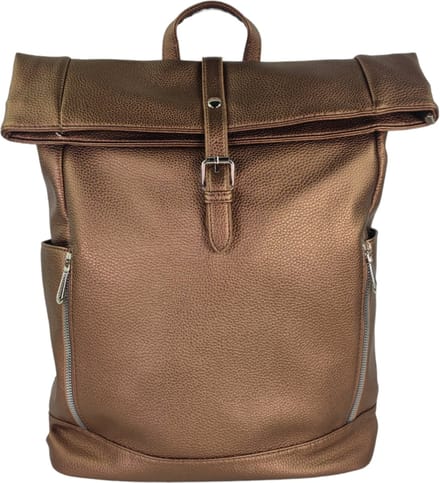 Flora & Co - Soft fashion Rugzak - bruin metallic