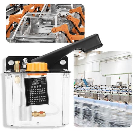 HP 5R Handmatige Smeerpomp Rechtsbediend Smeerpomp 650CC voor CNC Machinegereedschap