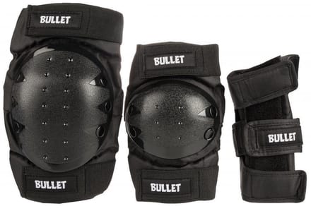 Bullet Standard Combo Triple Padset beschermers zwart - Small - Volwassenen
