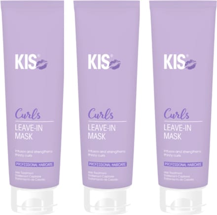 KIS Curls Curl Leave-In Mask Triple Set - 3x150ml