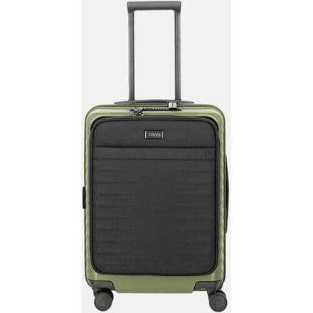 Titan Upgrade handbagage koffer frontpocket 55 cm forest green