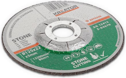 Kreator - Accessories - KRT070220 - Snijschijf steen - Ø 125 3,2mm - 6 st.