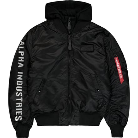 MA-1 D-Tec Sleeve Embroidery Bomber Jacket