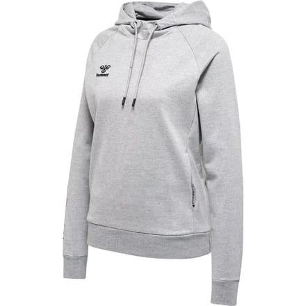 Katoenen damessweatshirt met capuchon Hummel Move Grid
