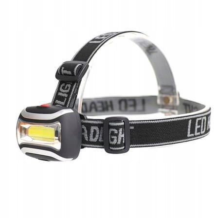 AMIO - Compacte LED Hoofdlamp - 3 Lichtmodi - Verstelbare Hoek