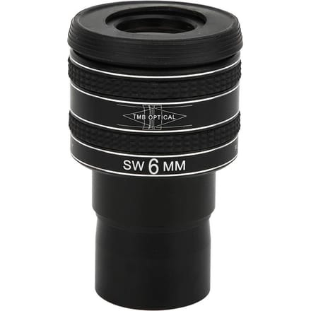 1,25 inch 58 Graden 6 mm Planetaire Oculair voor Astronomie Telescoop Monoculair black