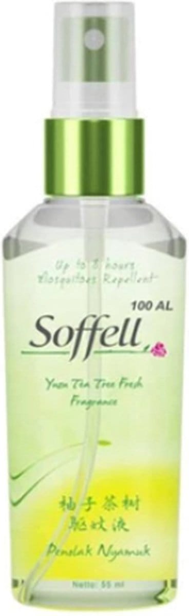 Soffell Soft on Skin muggenspray - Yuzu Tea Tree Fresh Extract - 55ml