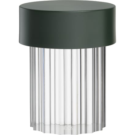 Flos Last Order draagbare lamp - groen - gegolfd
