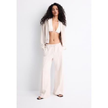 Stradivarius Soft touch sweater met rits  Steen S