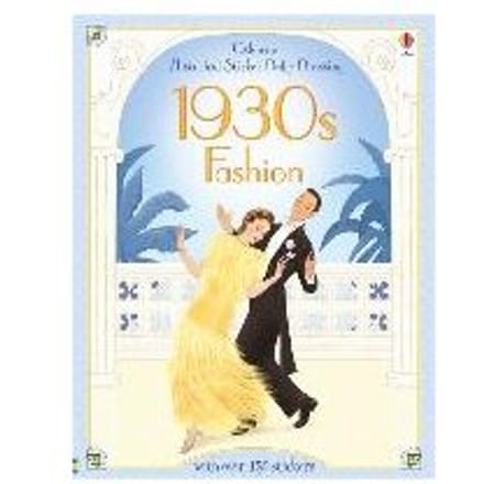 Historical Sticker Dolly Dressing 1930s Fashion - Hazel Maskell