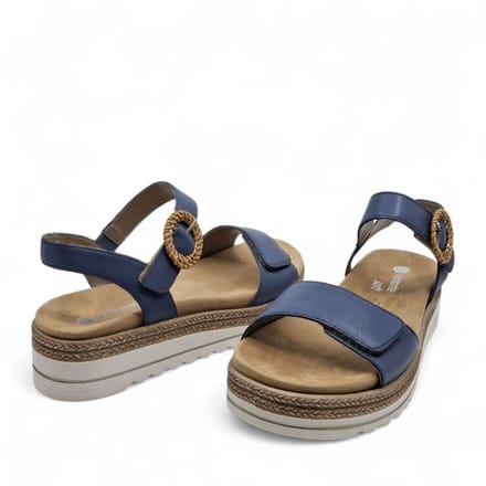 Remonte D0Q52-14 blauw | comfortabele dames sandaal