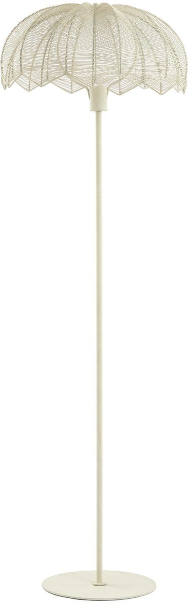 Light & Living Vloerlamp Espelo 150cm hoog - Crème