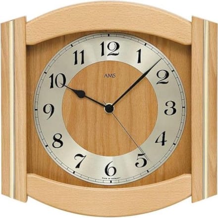 Wandklok radiogestuurd AMS - 5822-18