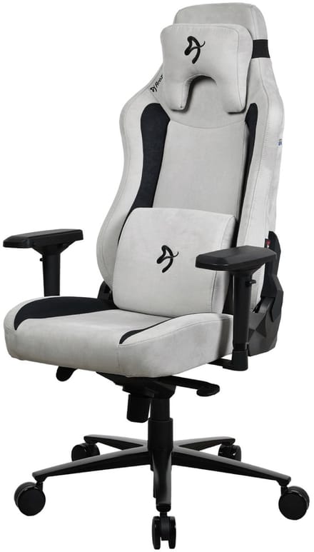 Arozzi Vernazza Gamingstoel - Supersoft™ Stof - Lichtgrijs