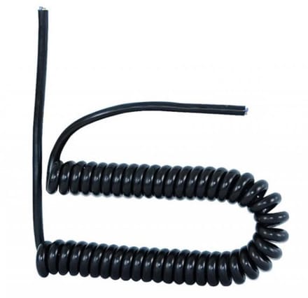 F-ELEKTRO - Spiraalband - 3x1,00 - Zwart - 5m