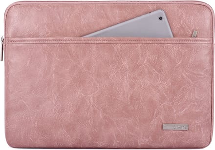 Laptophoes 15.6 Inch GR - Laptop Sleeve - Roze/Bruin