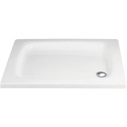HSK acrylic shower tray flat 80 x 80 cm