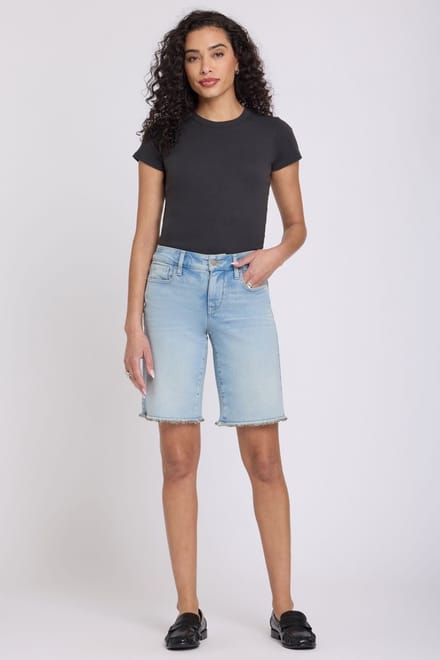 Boyfriend Denim Shorts In Re-New Denim